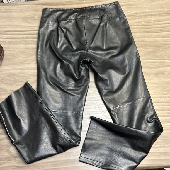 CACH’E VINTAGE LEATHER PANTS 10 - Picture 3 of 16
